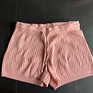 Pink blush colored knit shorts from No Boundaries, size XL